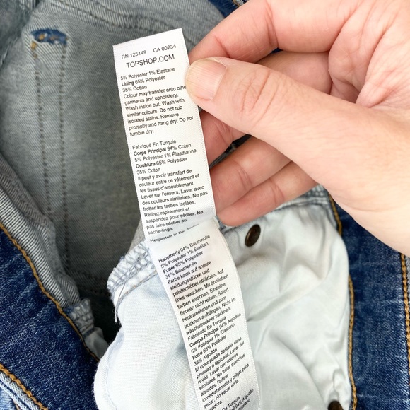 Topshop Jamie Hight Waist Ankle Jean - Picture 11 of 12